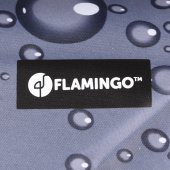 Flamingo Chladící pelíšek pro psy šedý vzor kapky 56x66cm