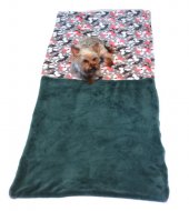 Marysa pelíšek 3v1 pro psy, šedý/liška, velikost XL